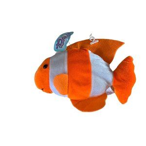 New Cuddly Cousins Sealife Collection Clown Fish 9.5 in Length Plush Stuffed Ani